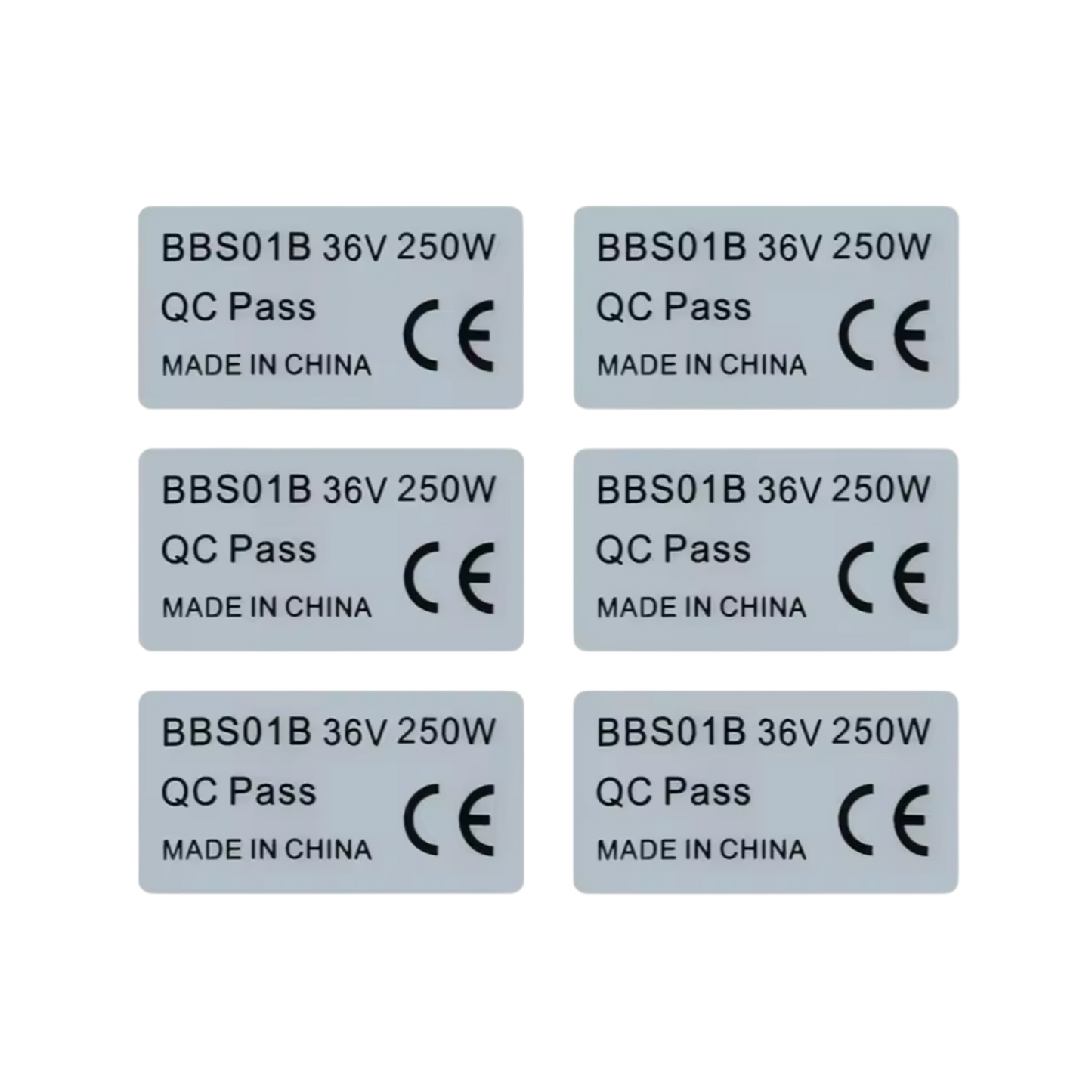 Stickers 250W 36V