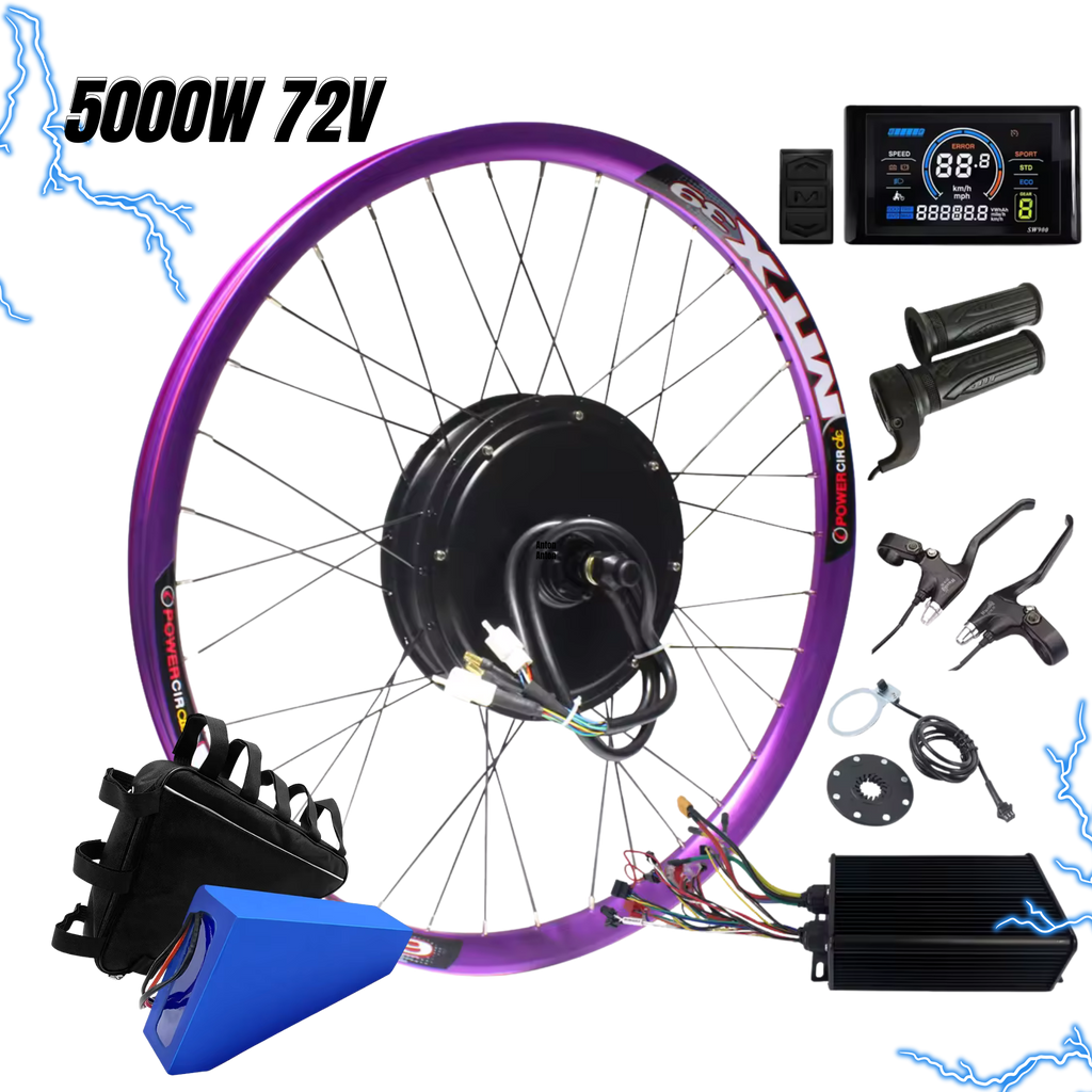 Ebike Kit 5000W 72V