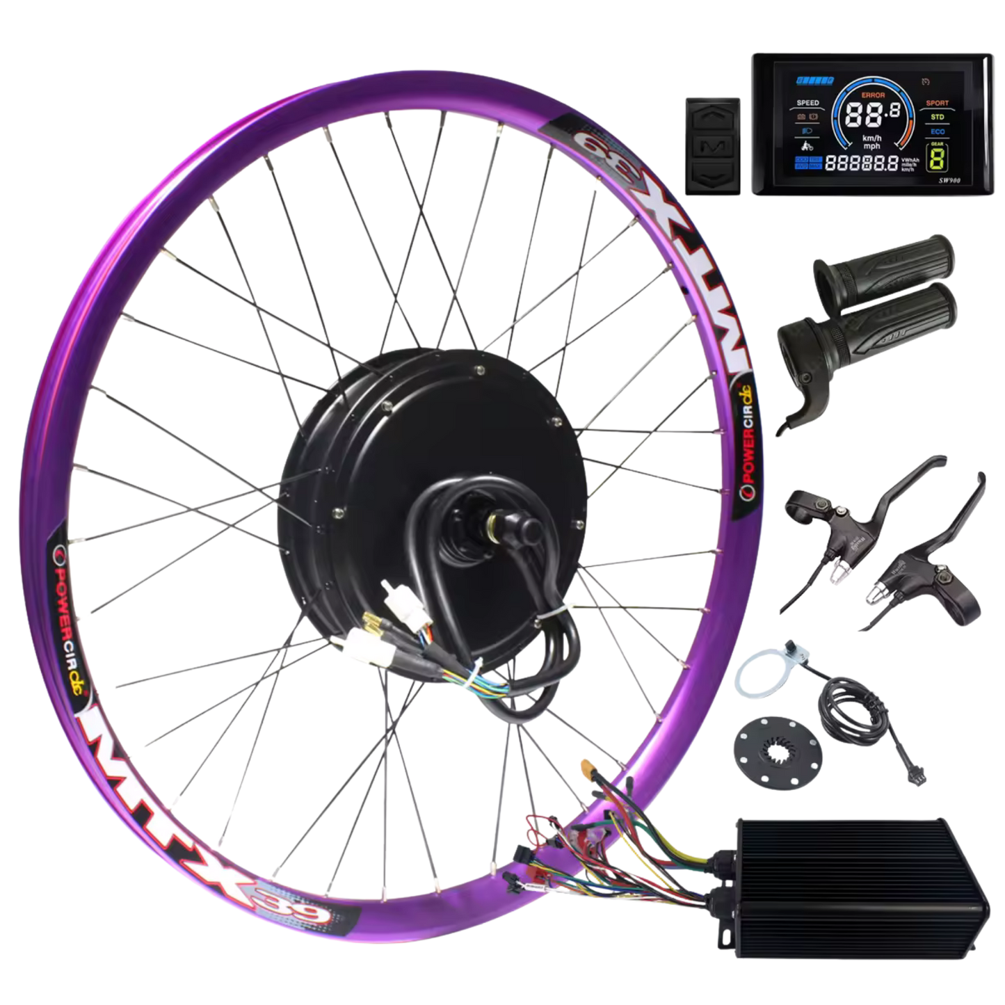Ebike Kit 3000W 72V
